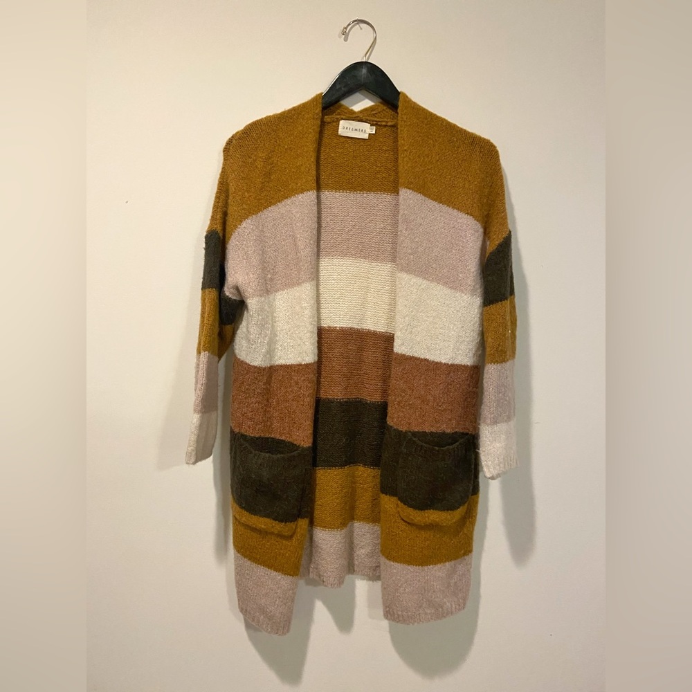 Striped cardigan